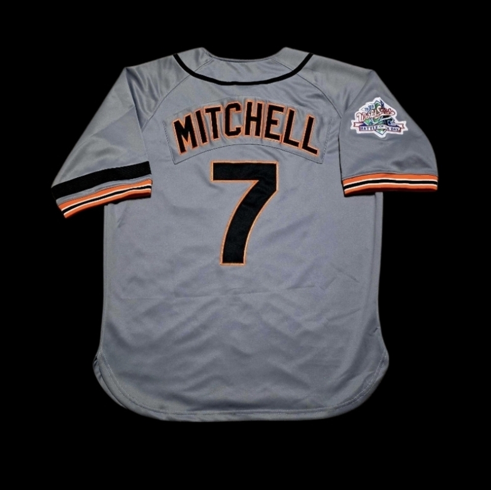 Kevin Mitchell San Francisco Giants Jersey Throwback 1989 Battle Of The Bay🎅 🎁
